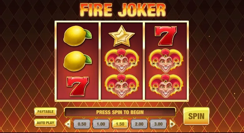 Ігровий автомат Fire Joker demo