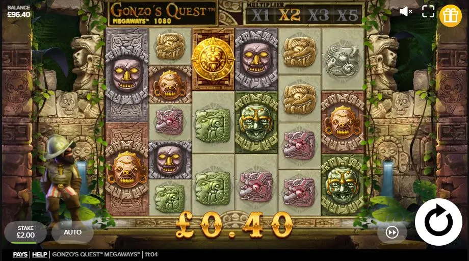 Ігровий автомат Gonzo's Quest Megaways demo