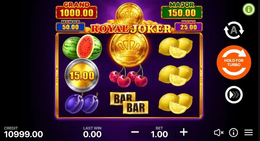 Ігровий автомат Royal Joker: Hold and Win