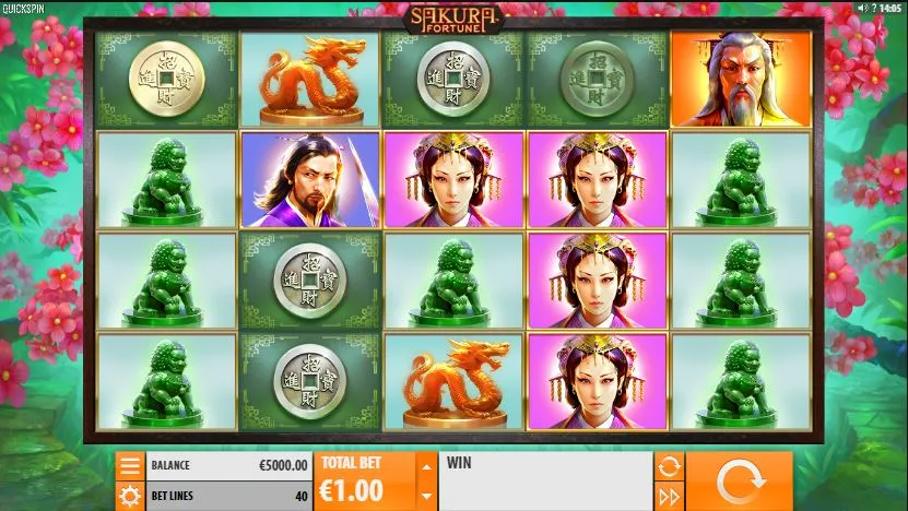 Ігровий автомат Sakura Fortune demo