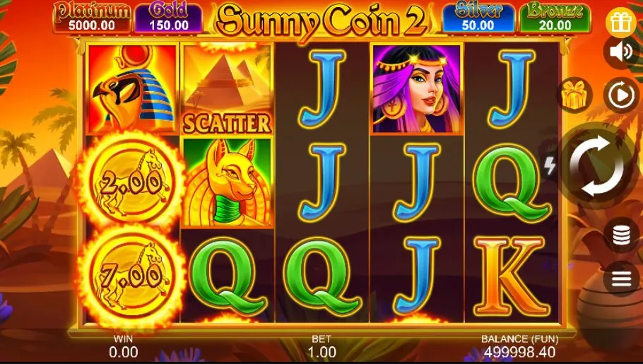 Ігровий автомат Sunny Coin 2: Hold The Spin demo