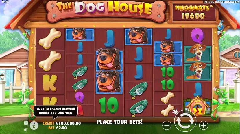 Ігровий автомат The Dog House Megaways demo